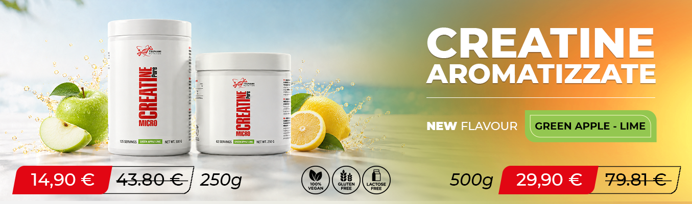 Creatine Micro Pure Aromatizzata 250g 500g - Special Edition